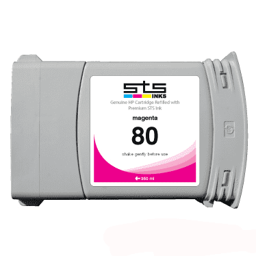Compatible Cartridge for HP80 350 mL C4846A - www.allprintheads.com