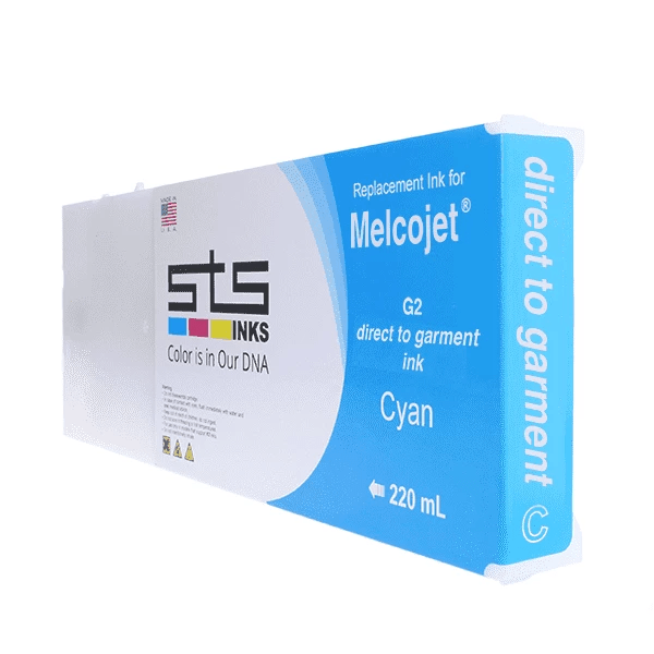 Compatible Cartridge for Melcojet G2 Direct to Garment 220 mL - www.allprintheads.com
