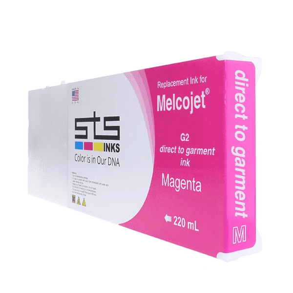 Compatible Cartridge for Melcojet G2 Direct to Garment 220 mL - www.allprintheads.com