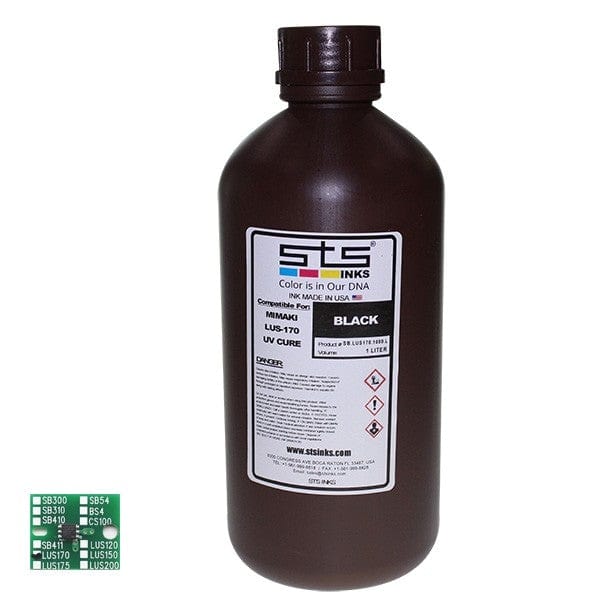 Compatible Ink for Mimaki LUS-170 UV Curable 1 Liter - www.allprintheads.com