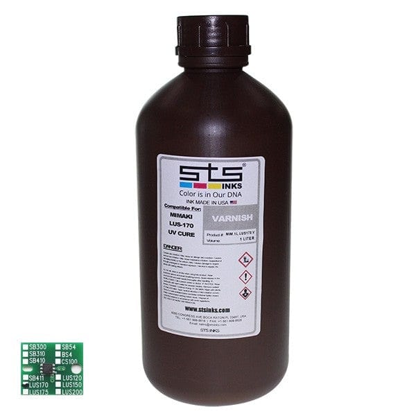 Compatible Ink for Mimaki LUS-170 UV Curable 1 Liter - www.allprintheads.com