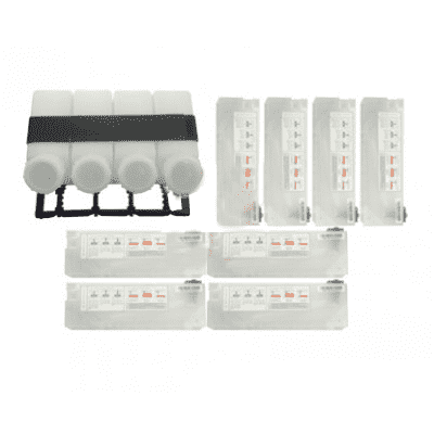 Mutoh Bulk Ink System (4 bottles / 8 cassettes) - ZMY-08910 - www.allprintheads.com