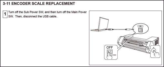 Roland FJ-540 Sheet Linear Scale - 22665275 - www.allprintheads.com