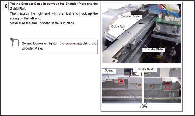 Roland FJ-540 Sheet Linear Scale - 22665275 - www.allprintheads.com