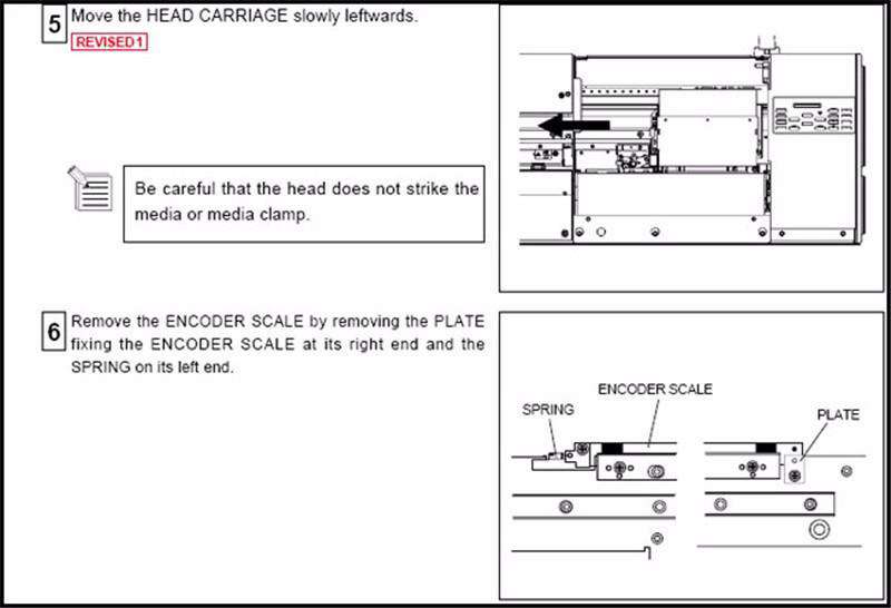 Roland SJ-740 Sheet Linear Scale - 22665276 - www.allprintheads.com