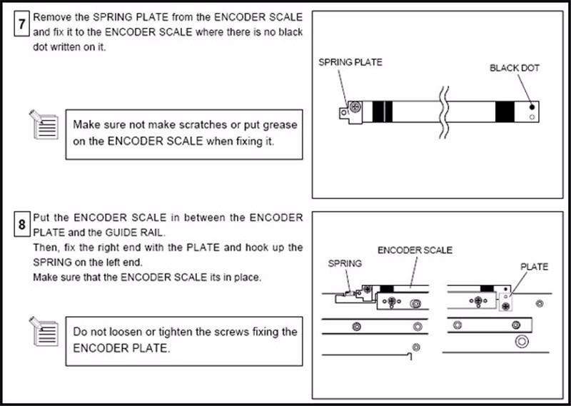 Roland SJ-740 Sheet Linear Scale - 22665276 - www.allprintheads.com