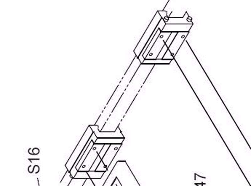 Roland SJ-740 L-Bearing SSR15XW1UUE (Block only) - 21895154 - www.allprintheads.com