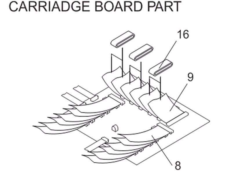 Roland SJ-740 Cable-Card 36P1 2940L - 23475198 - www.allprintheads.com