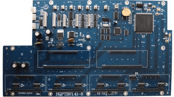 Carriage board with free transfer board for Infiniti Challenger Phaeton Solvent printer - www.allprintheads.com