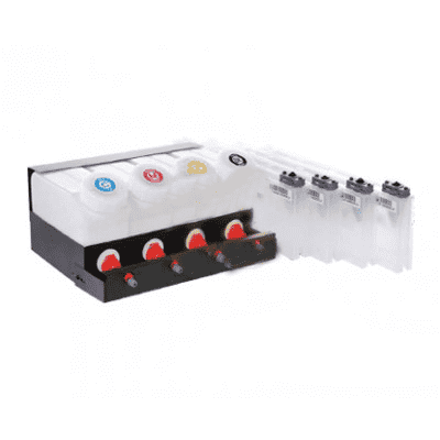 Mutoh Bulk Ink System (4 bottles / 4 cassettes) - ZMY-08909 - www.allprintheads.com