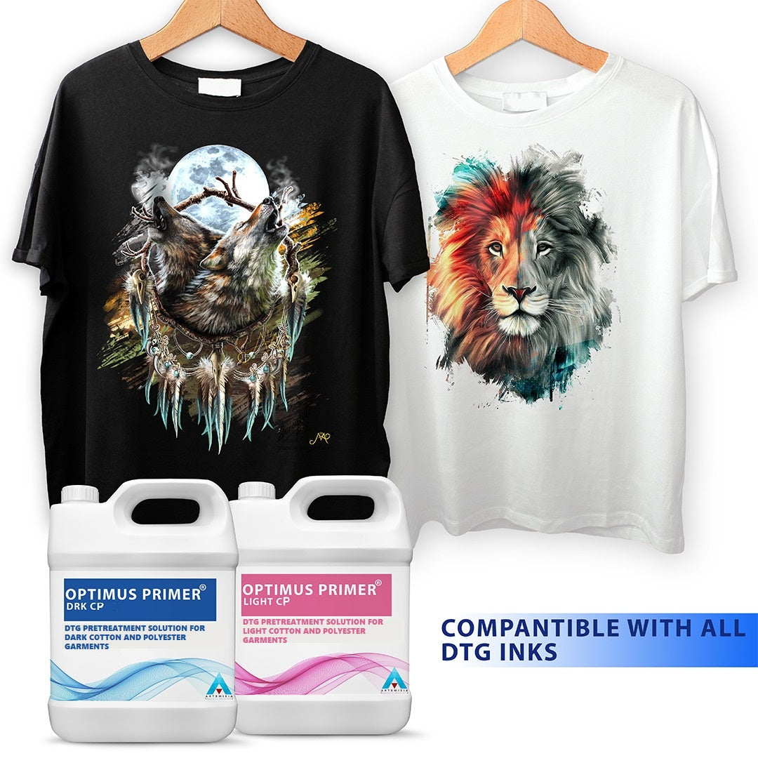 New Pretreat Solution ables DTG printers to print over 100% Poly Dark Shirts