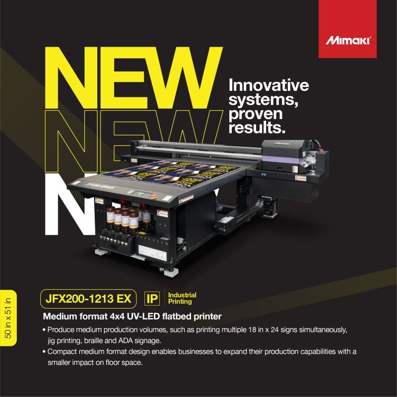 Mimaki JFX200-1213 EX Printer