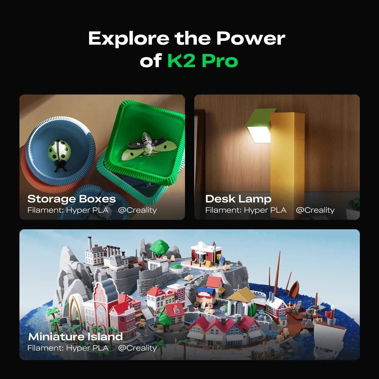 Creality K2 Plus 3D Printer with CFS*4 High-End Combo