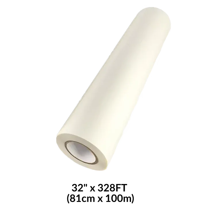 Audley DTF Transfer Film 32″ Double-Sided Hot Peel for Mimaki TXF Printers — 81 cm x 100 m Roll