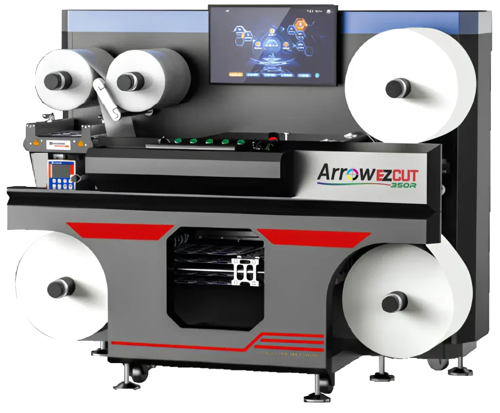 Arrow EZCut 350R multiple blades digital label cutter