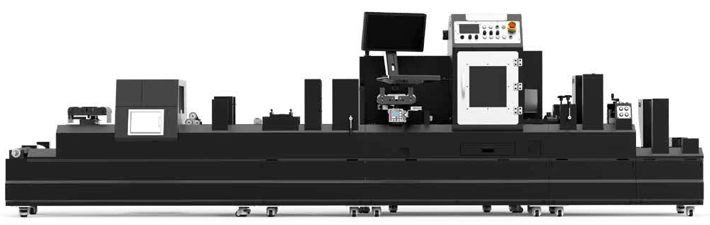 ArrowJet Nova 330R digital label press with in-line laser finishing