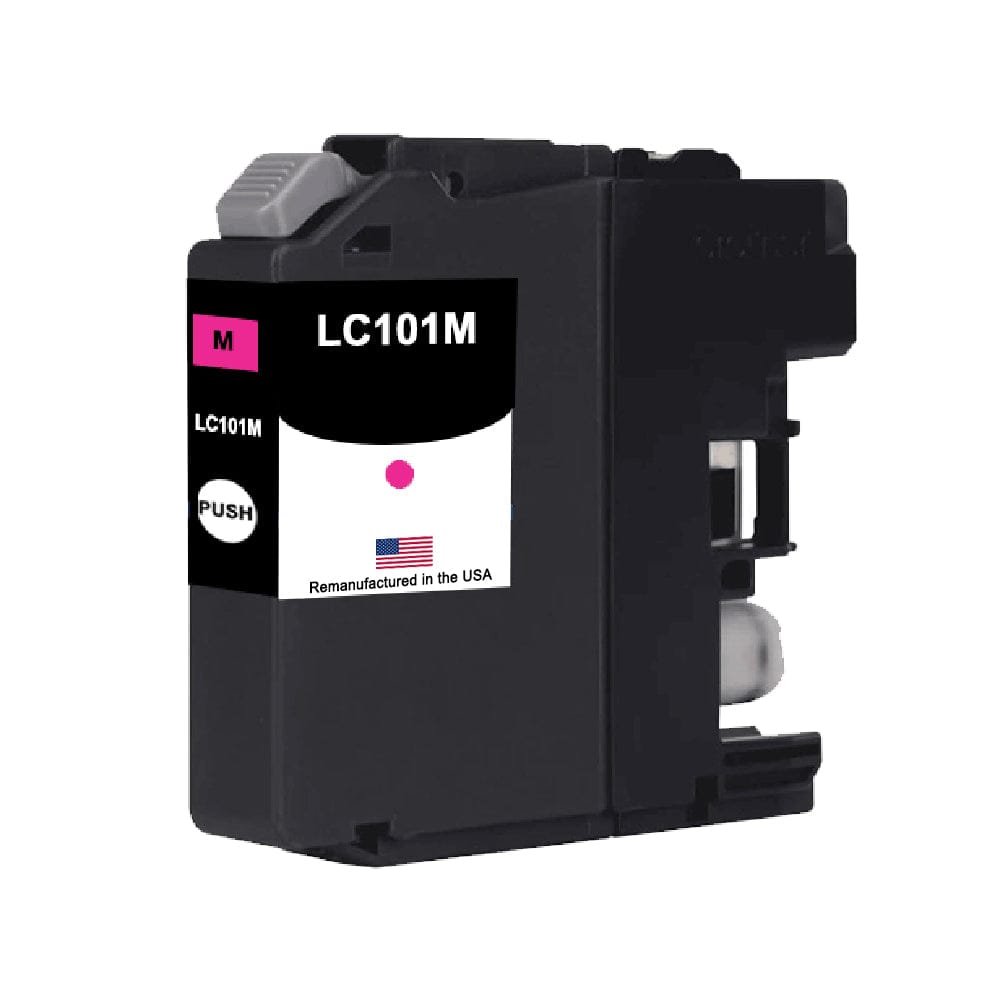 U.S. Remanufactured for Brother LC101XLM Magenta Ink Cartridge - Allprintheads