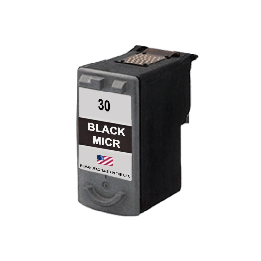 U.S. Remanufactured for Canon PG-30 Black MICR Ink Cartridges - Allprintheads