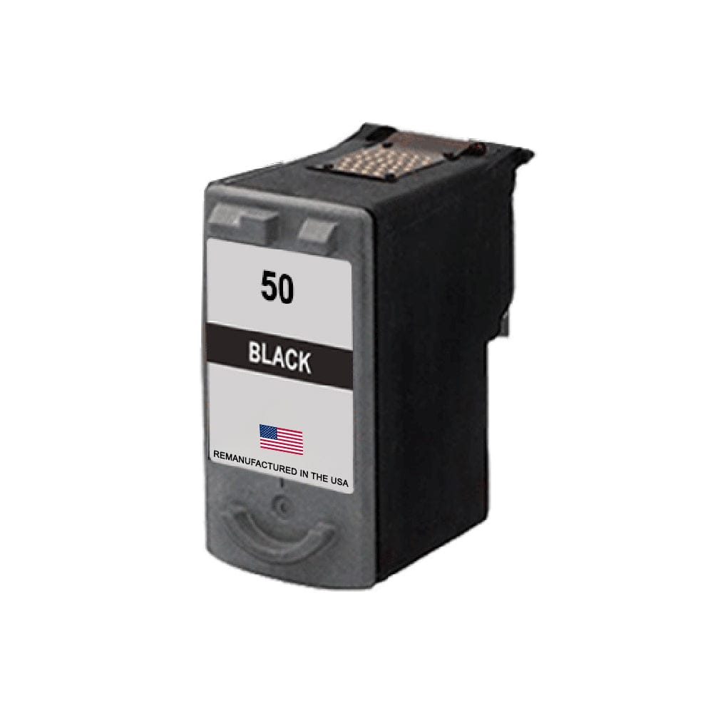U.S. Remanufactured for Canon PG-50 Black Ink Cartridge - Allprintheads