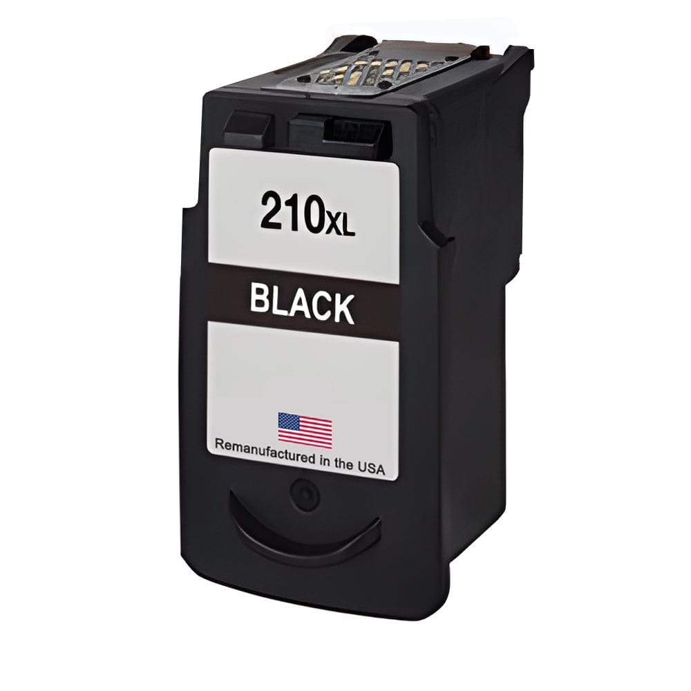 U.S. Remanufactured for Canon PG-210XL Black Ink Cartridge - Allprintheads