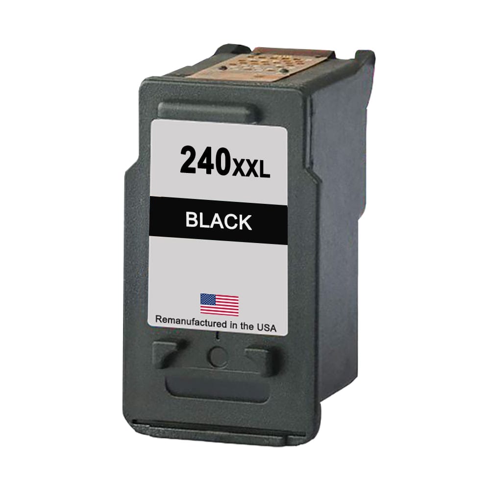 U.S. Remanufactured for Canon PG-240XXL Extra High Yield Black Ink Cartridge - Allprintheads