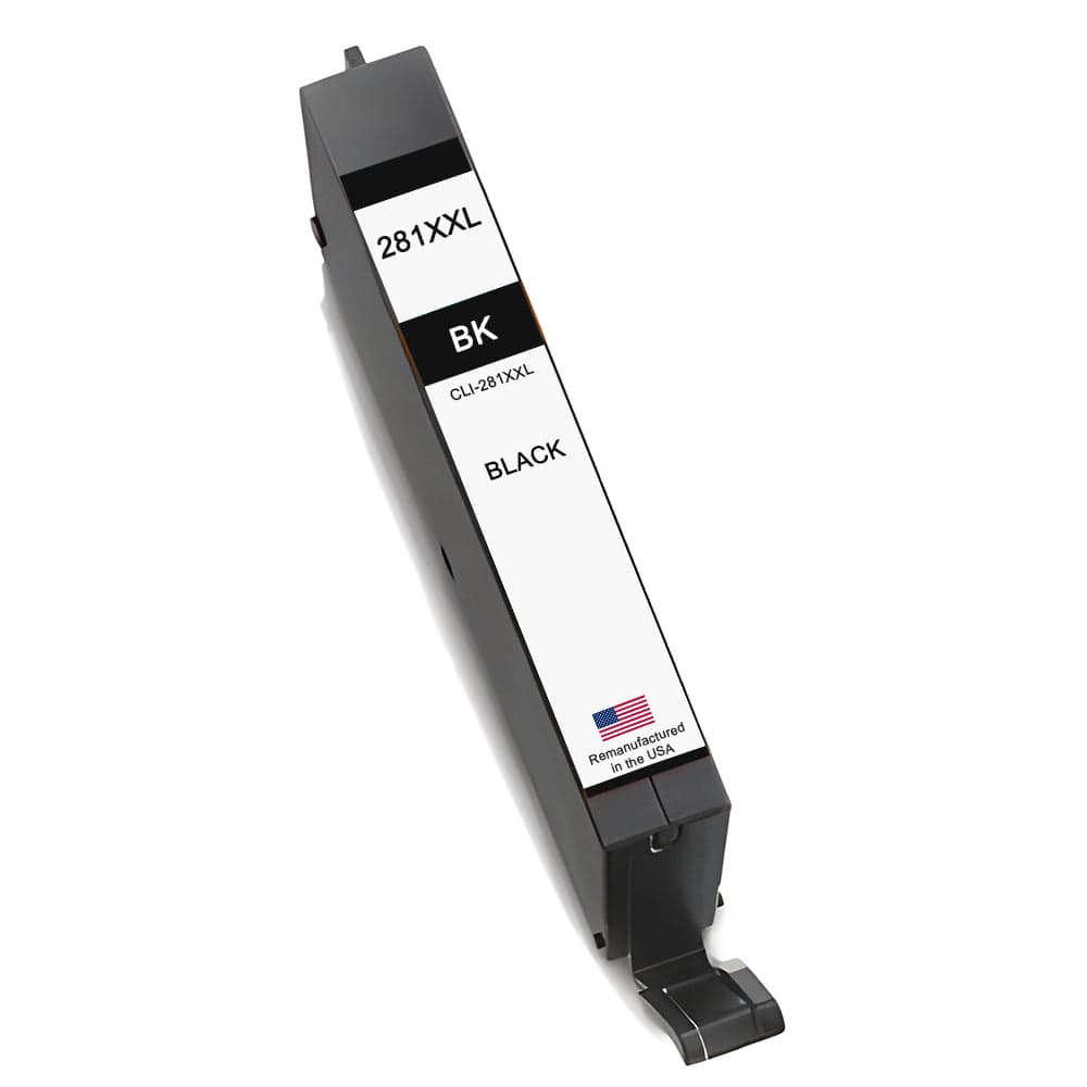 U.S. Remanufactured for Canon CLI-281XXL Black Ink Cartridge - Allprintheads