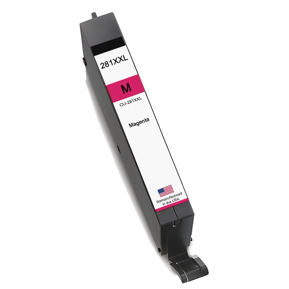 U.S. Remanufactured for Canon CLI-281XXL Magenta Ink Cartridge - Allprintheads