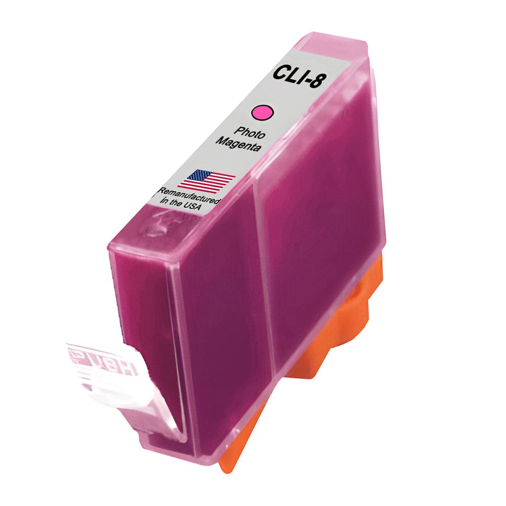 U.S. Remanufactured for Canon CLI-8PM Photo Magenta Ink Cartridge - Allprintheads