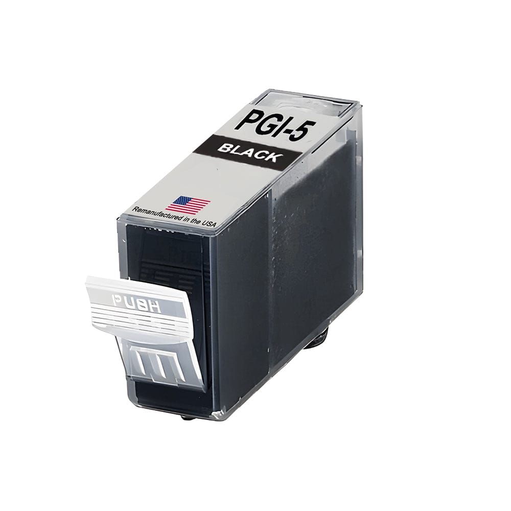 U.S. Remanufactured for Canon PGI-5 Black Ink Cartridge - Allprintheads