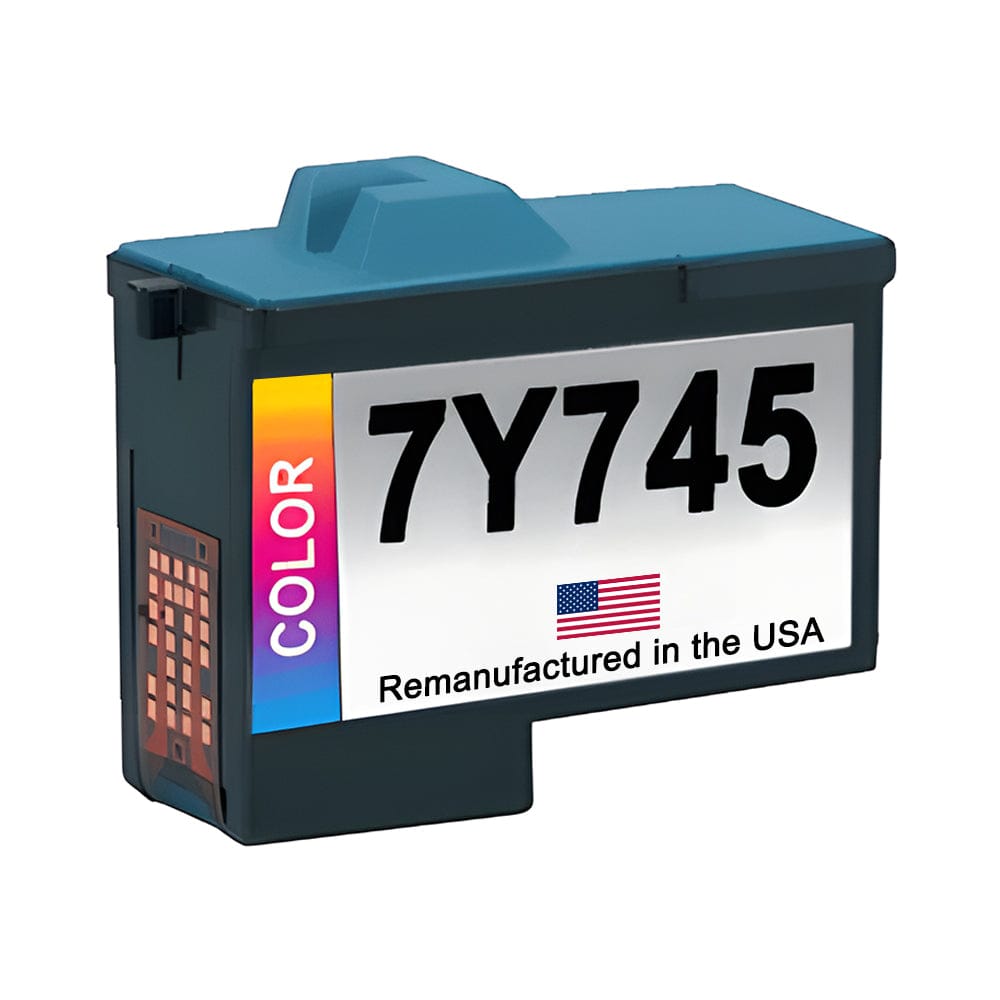 U.S. Remanufactured for Dell Series 2 7Y745 Color Ink Cartridge - Allprintheads