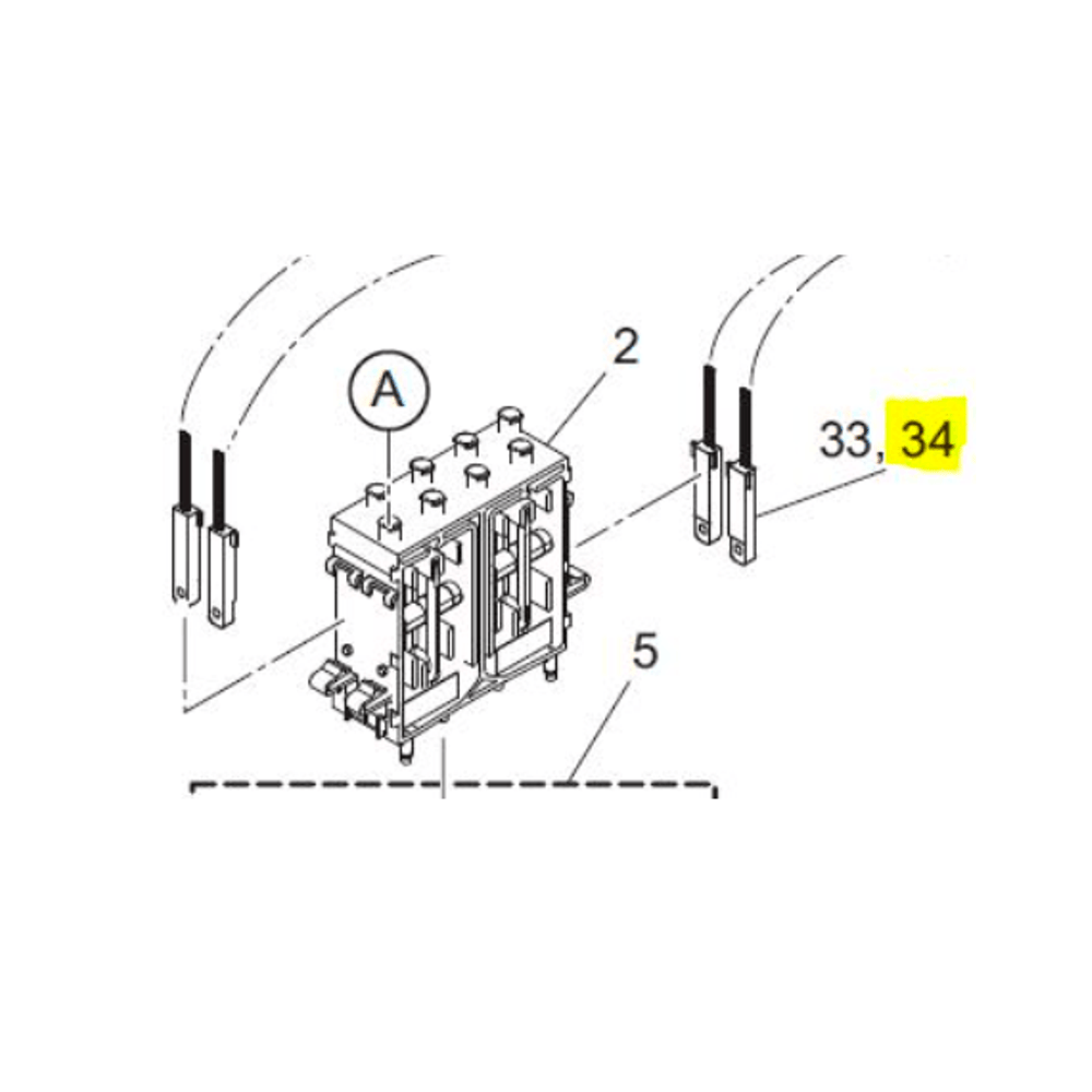 Mimaki E107913 Sensor Assembly Fluid Level -Head 2 - Allprintheads