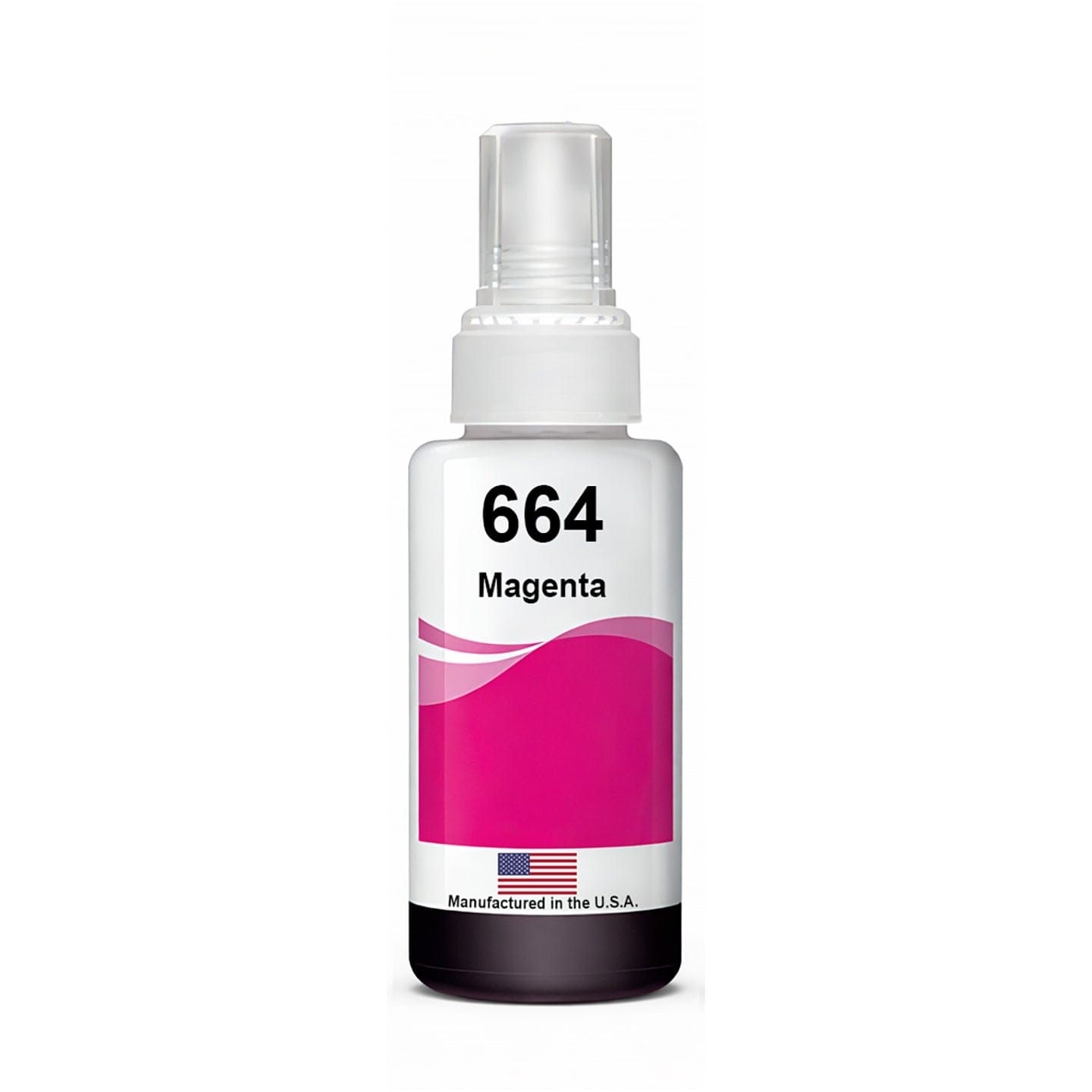 Replacement Ink Bottle for Epson 664 Magenta T664320-S - Allprintheads