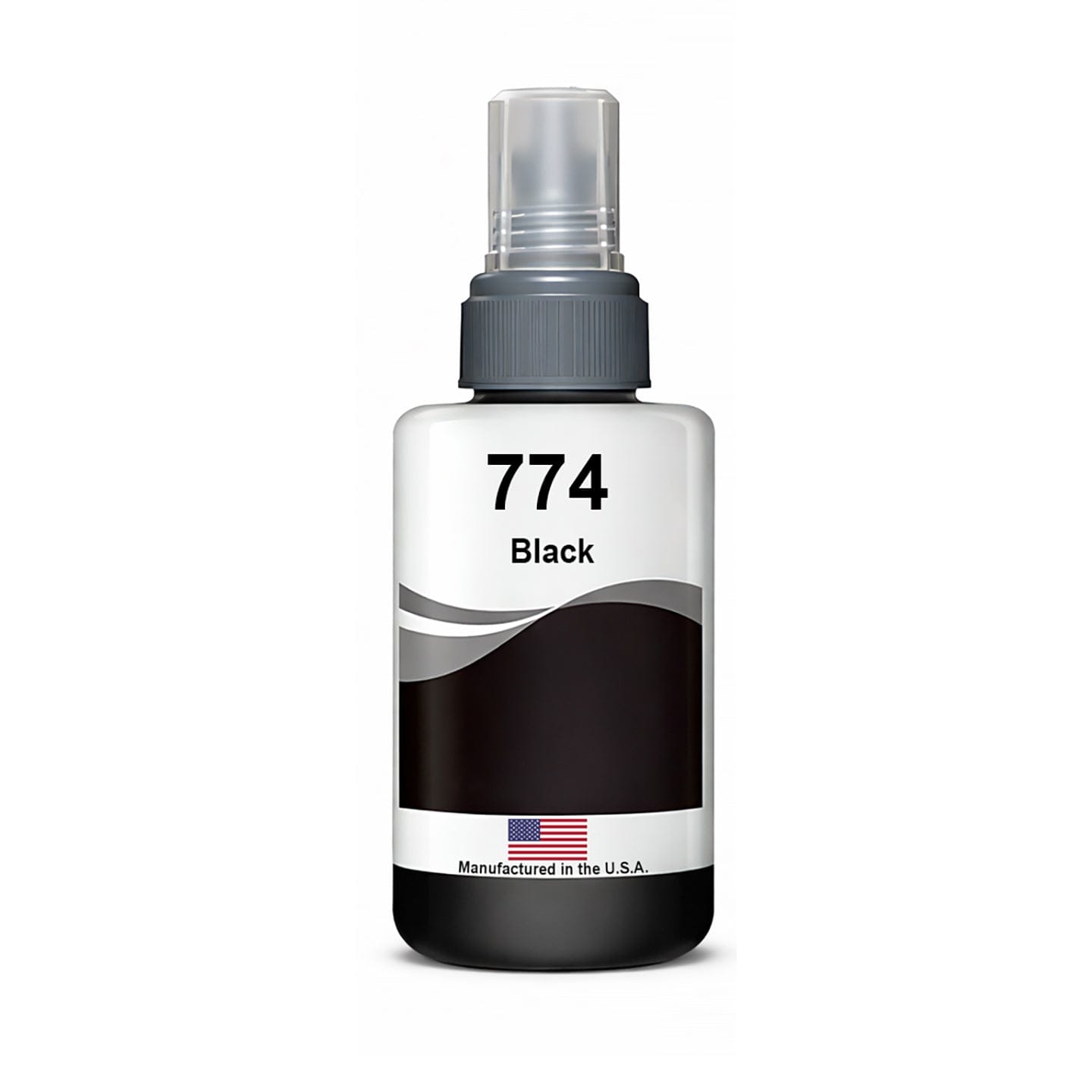 Replacement Ink Bottle for Epson 774 Black T774120-S - Allprintheads