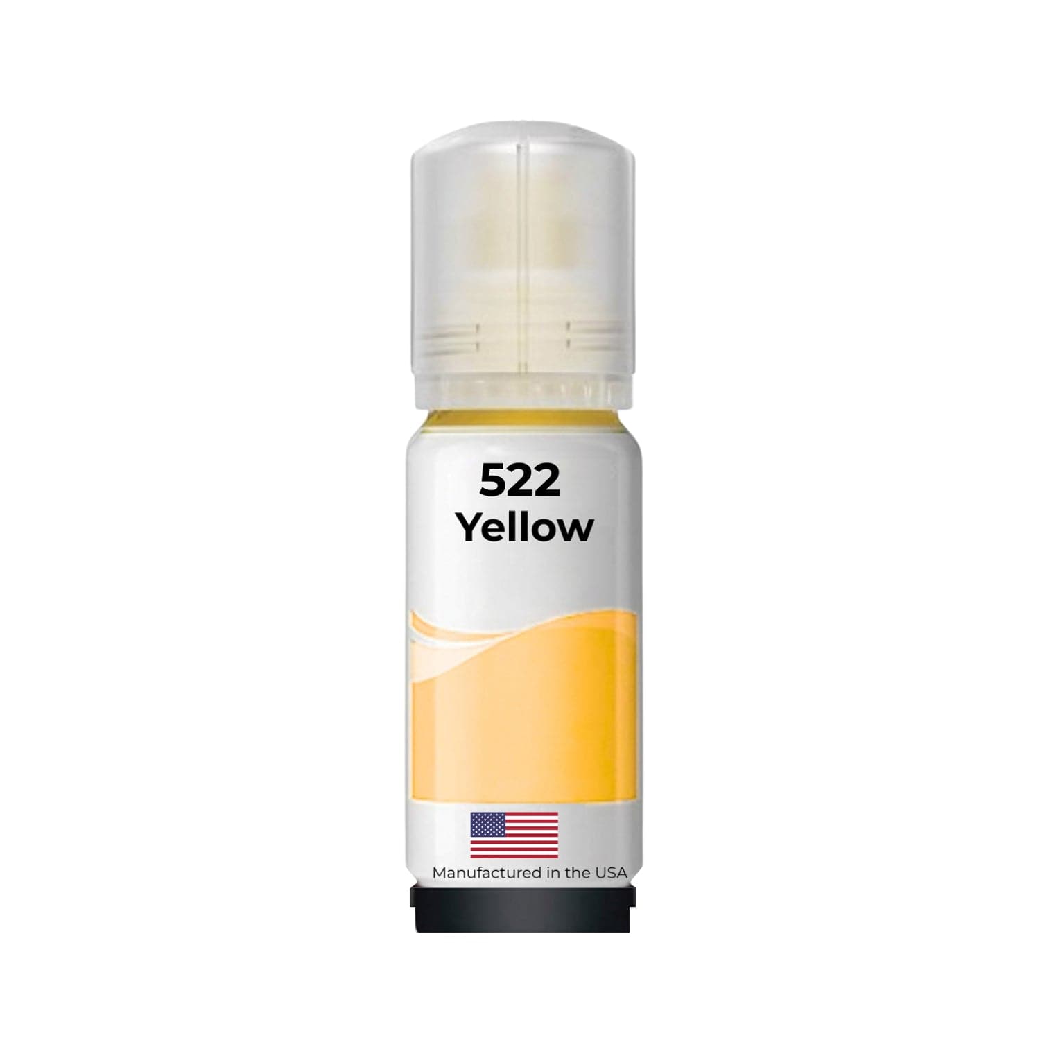 Replacement Ink Bottle For Epson 522 (T522420-S) 70 ml Yellow - Allprintheads