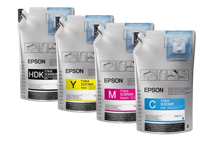 Epson UltraChrome DS Dye-Sublimation Ink - 1L (Box of 6 Bags) - for SureColor F7200