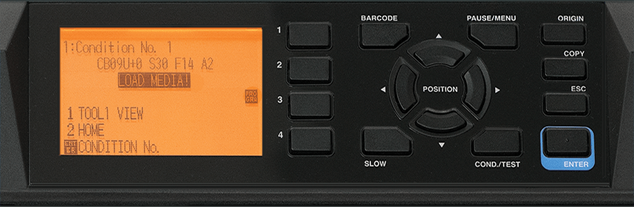 Graphtec FCX2000 3.7 inch LCD control panel - Allprintheads