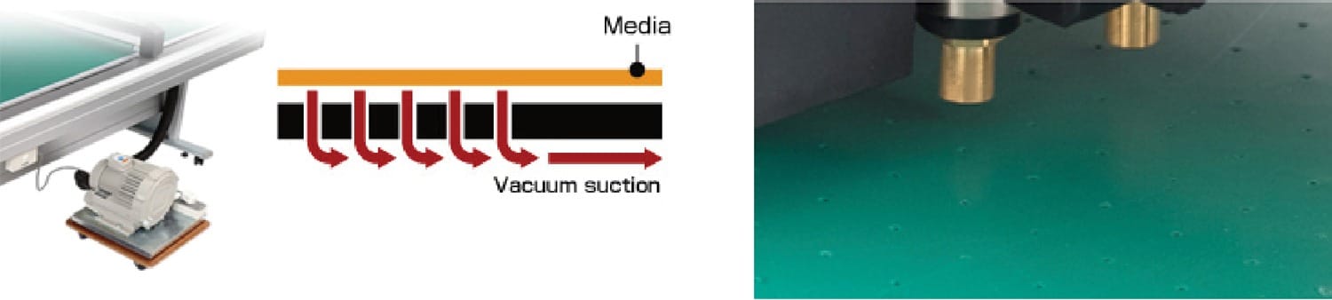 Graphtec FCX2000 vacuum media hold-down - Allprintheads