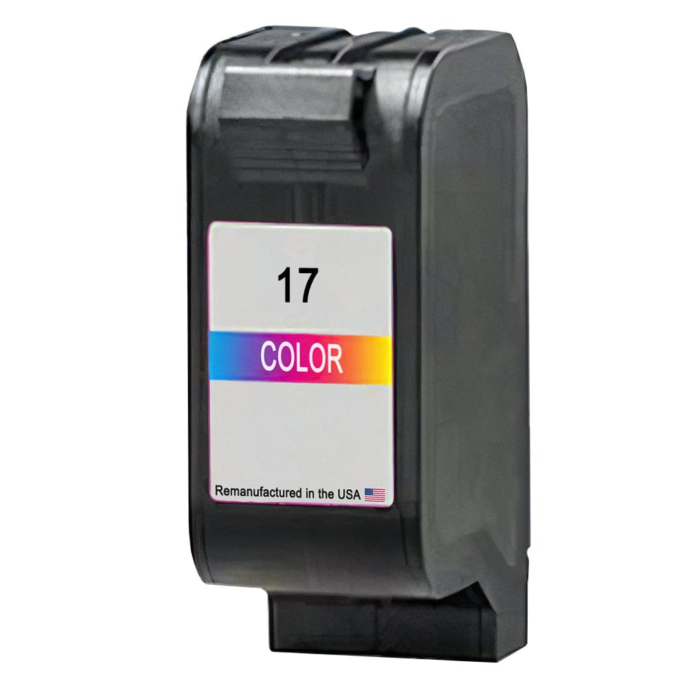 U.S. Remanufactured for HP 17 (C6625AN) Tri-Color Ink Cartridge - Allprintheads