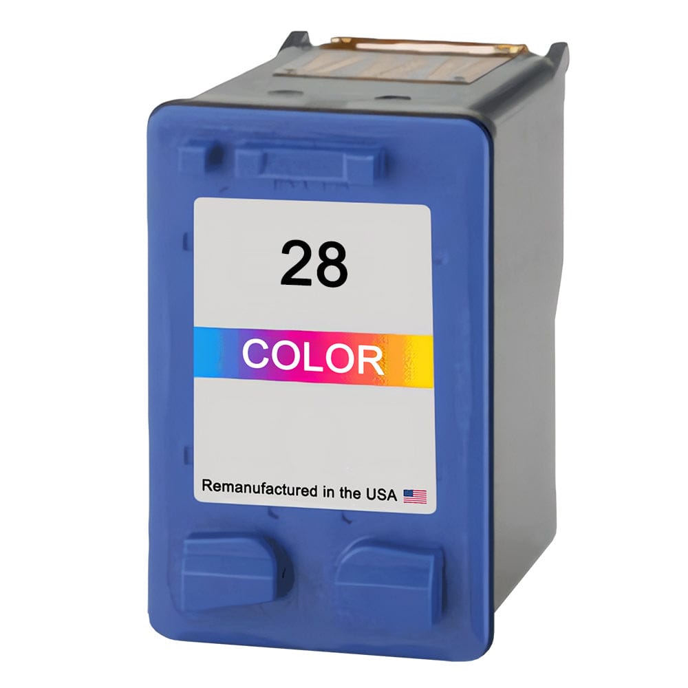 U.S. Remanufactured for HP 28 (C8728AN) Tri-Color Ink Cartridge - Allprintheads