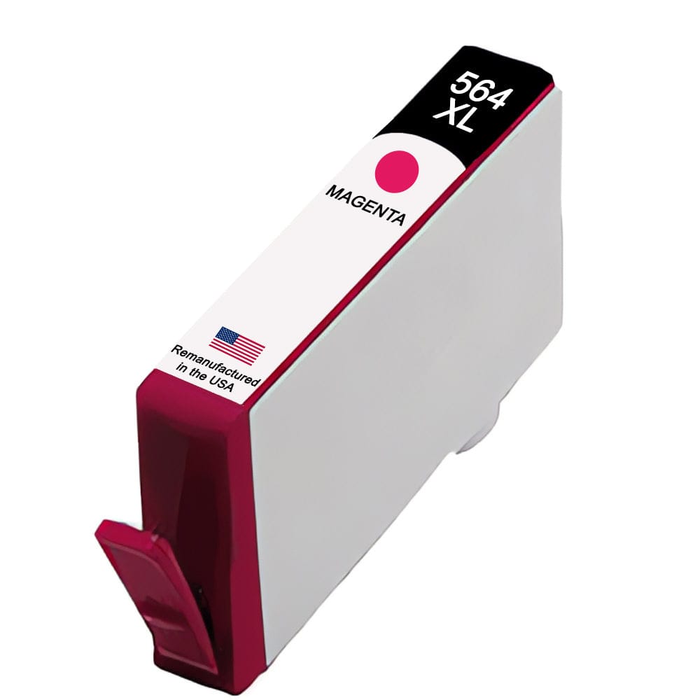 U.S. Remanufactured for HP 564XL (CB324WN) Magenta Ink Cartridge - Allprintheads