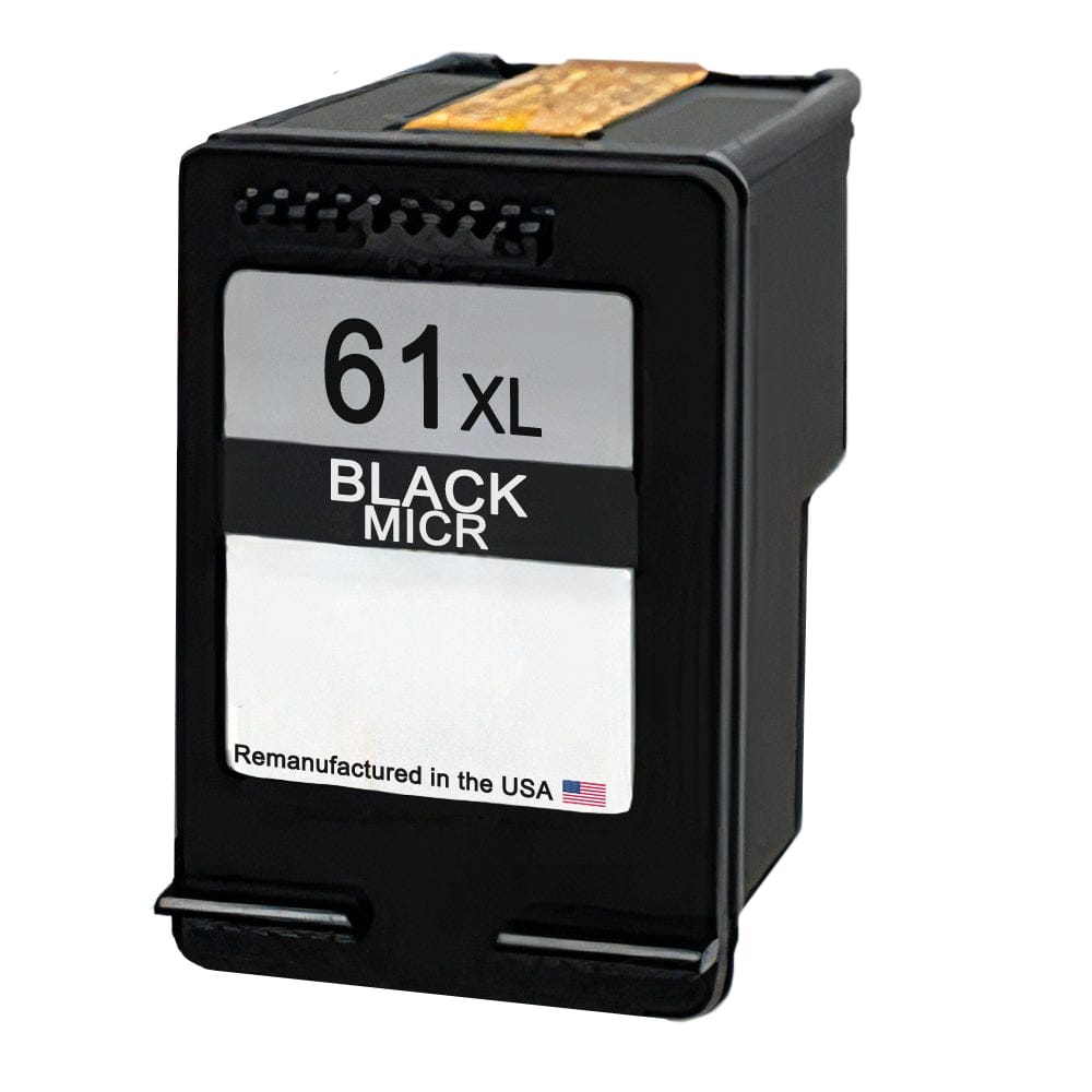 U.S. Remanufactured for HP 61XL (CH563WN) Black MICR Ink Cartridge - Allprintheads
