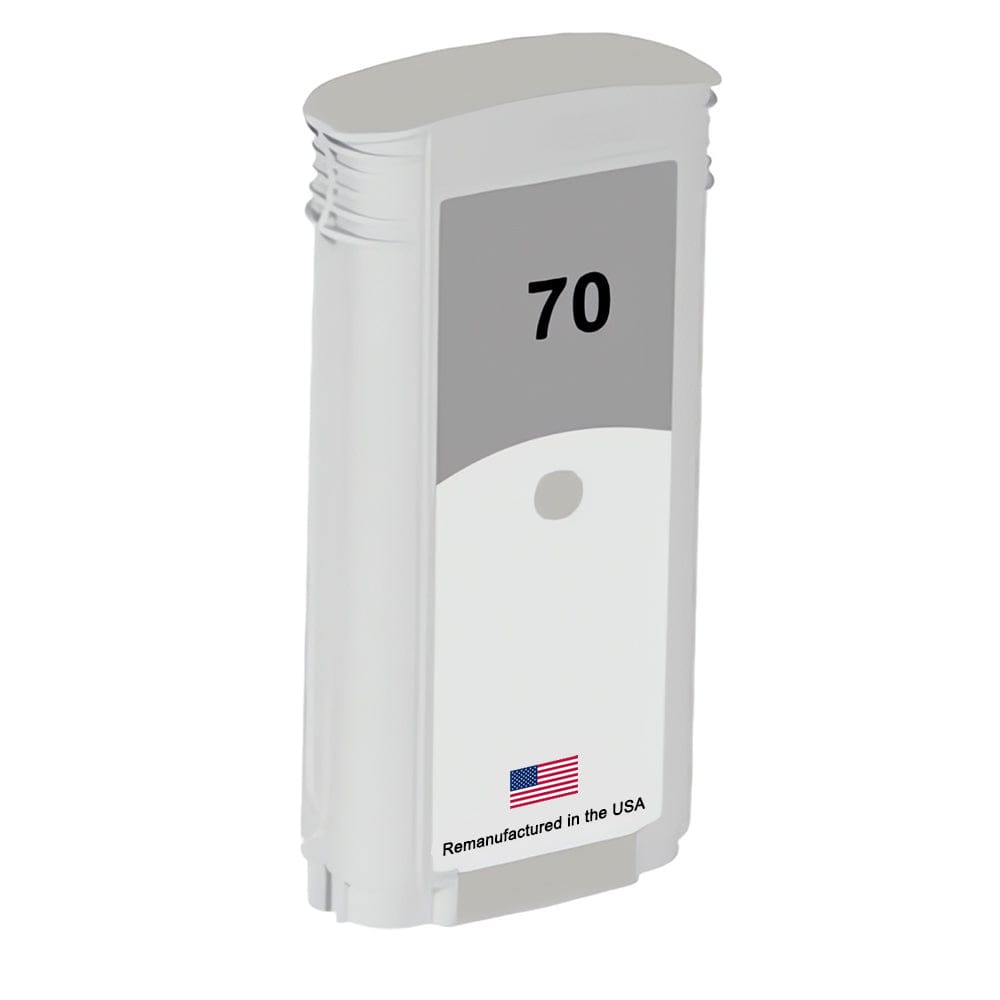 U.S. Remanufactured for HP 70 130-ml (C9451A) Light Gray Ink Cartridge - Allprintheads