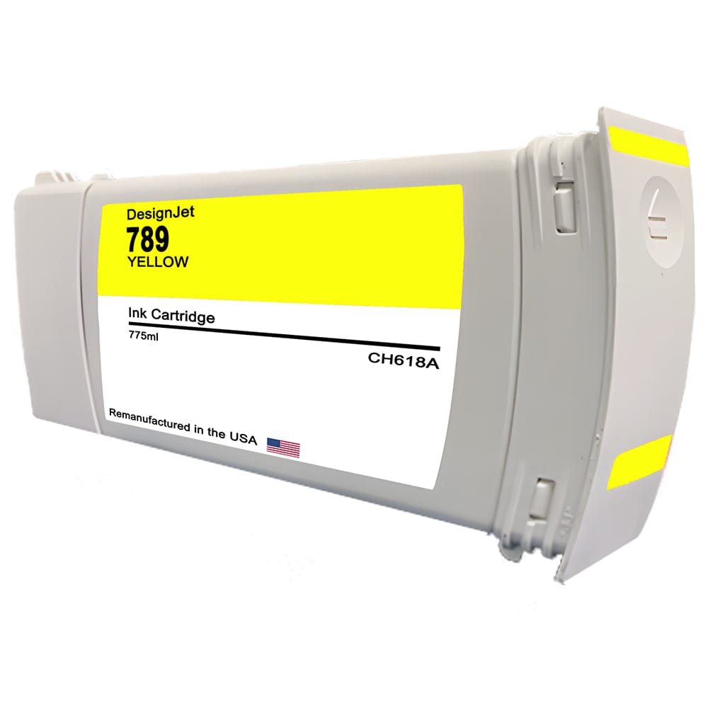 U.S. Remanufactured for HP 789 775ml (CH618A) Yellow Ink Cartridge - Allprintheads