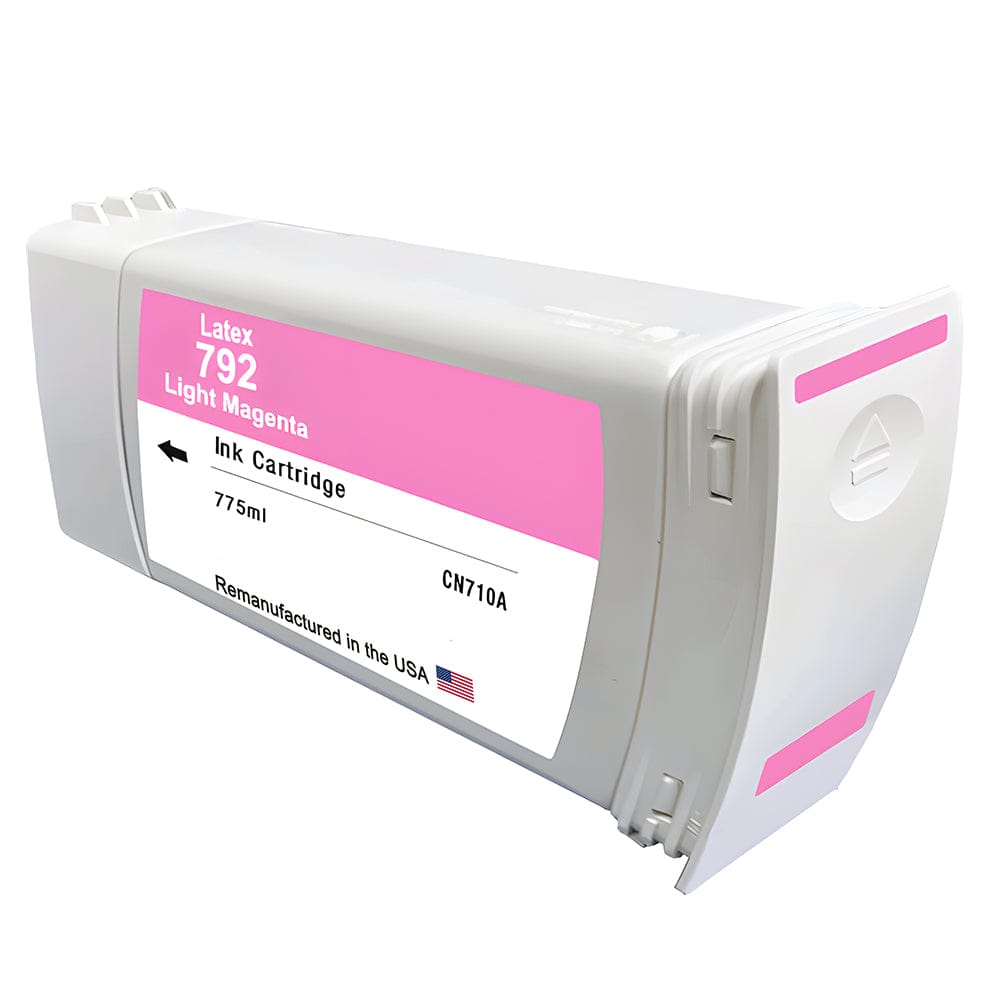 U.S. Remanufactured for HP 792 775ml (CN710A) Light Magenta Ink Cartridge - Allprintheads