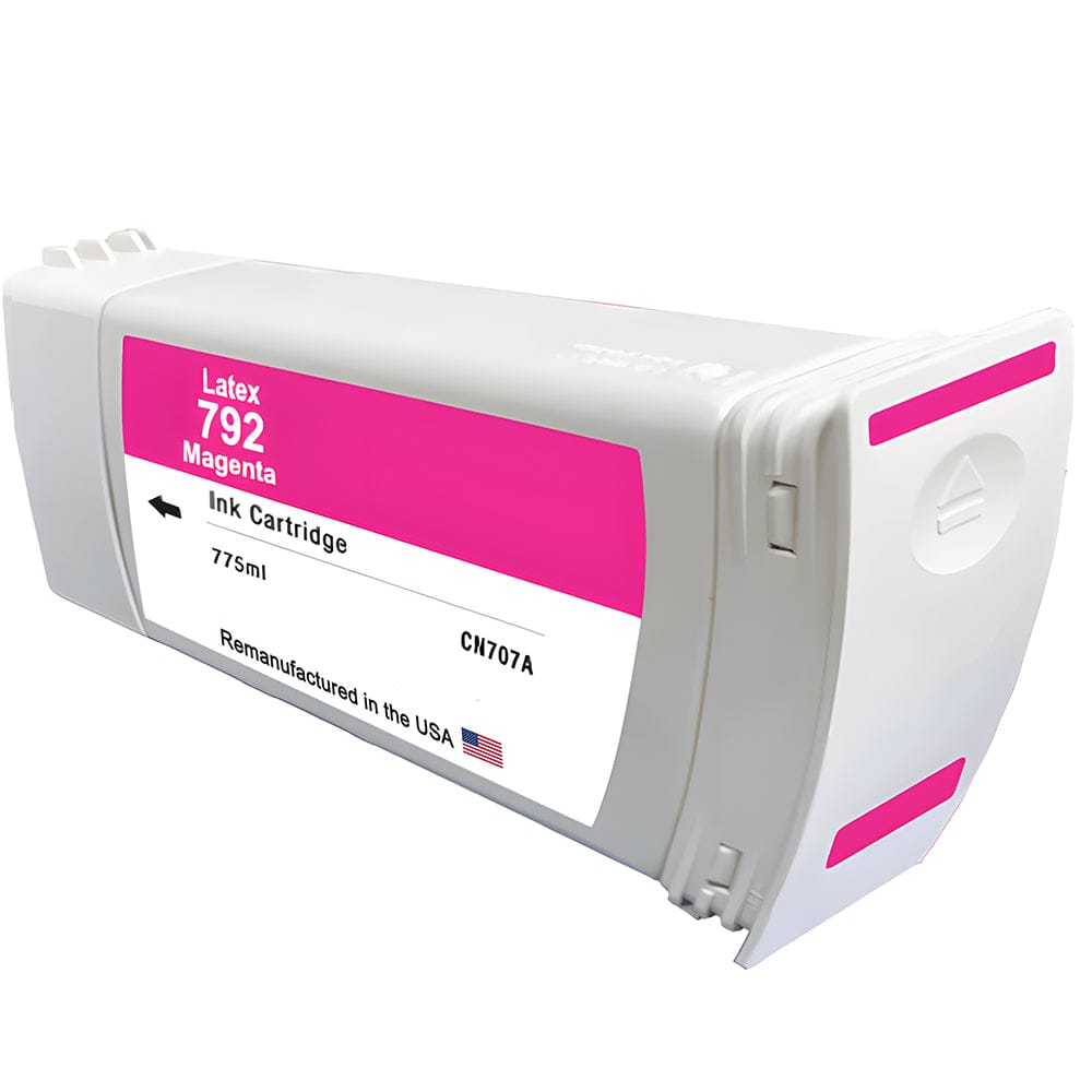 U.S. Remanufactured for HP 792 775ml (CN707A) Magenta Ink Cartridge - Allprintheads