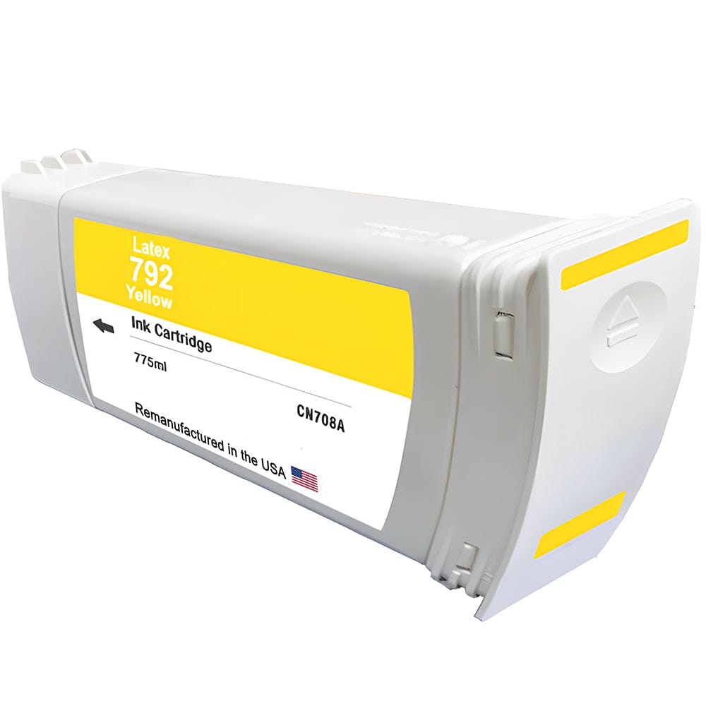U.S. Remanufactured for HP 792 775ml (CN708A) Yellow Ink Cartridge - Allprintheads