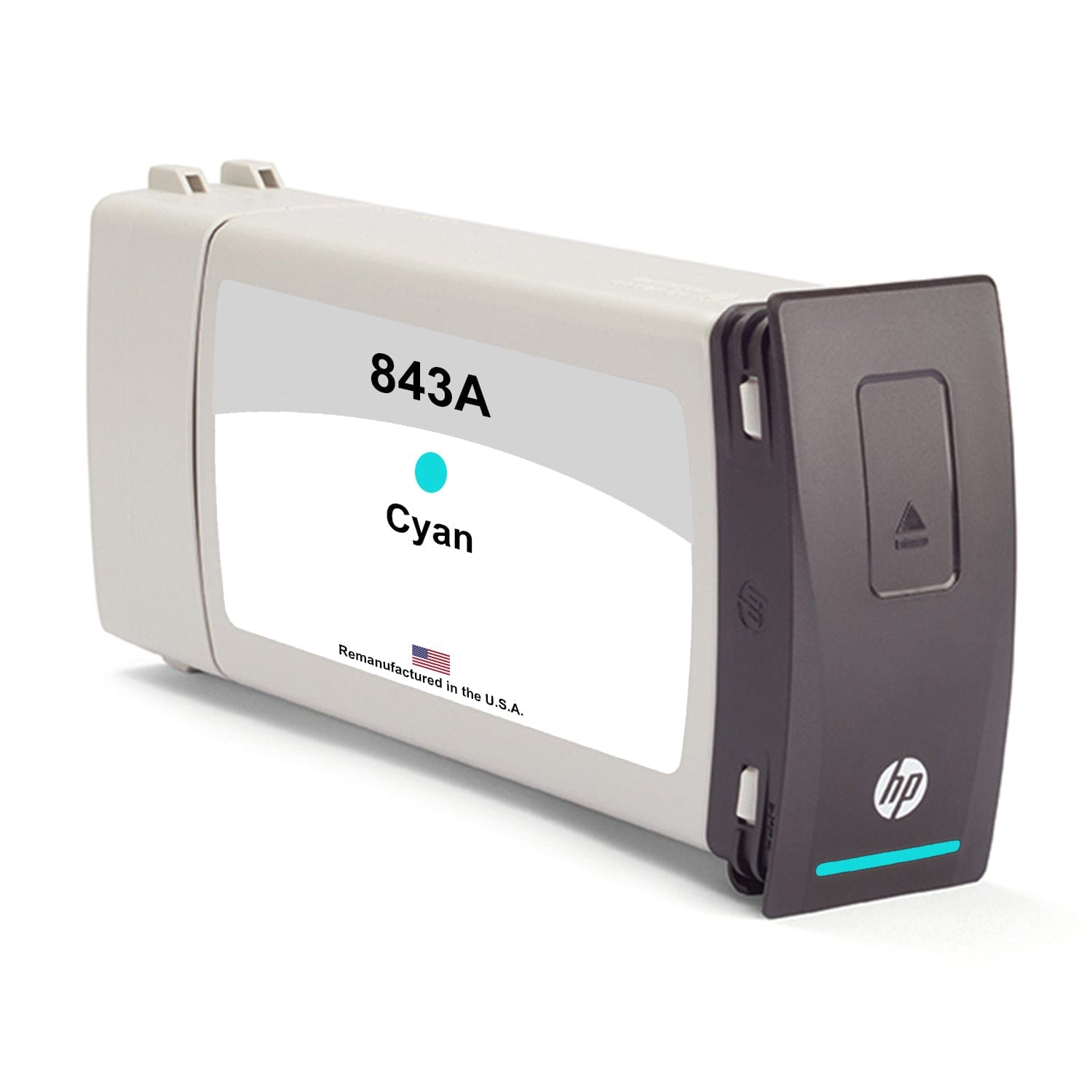 U.S. Remanufactured for HP 843A Cyan C1Q58A - Allprintheads