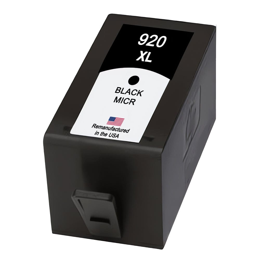 U.S. Remanufactured for HP 920XL (CD975AN) Black MICR Ink Cartridge - Allprintheads