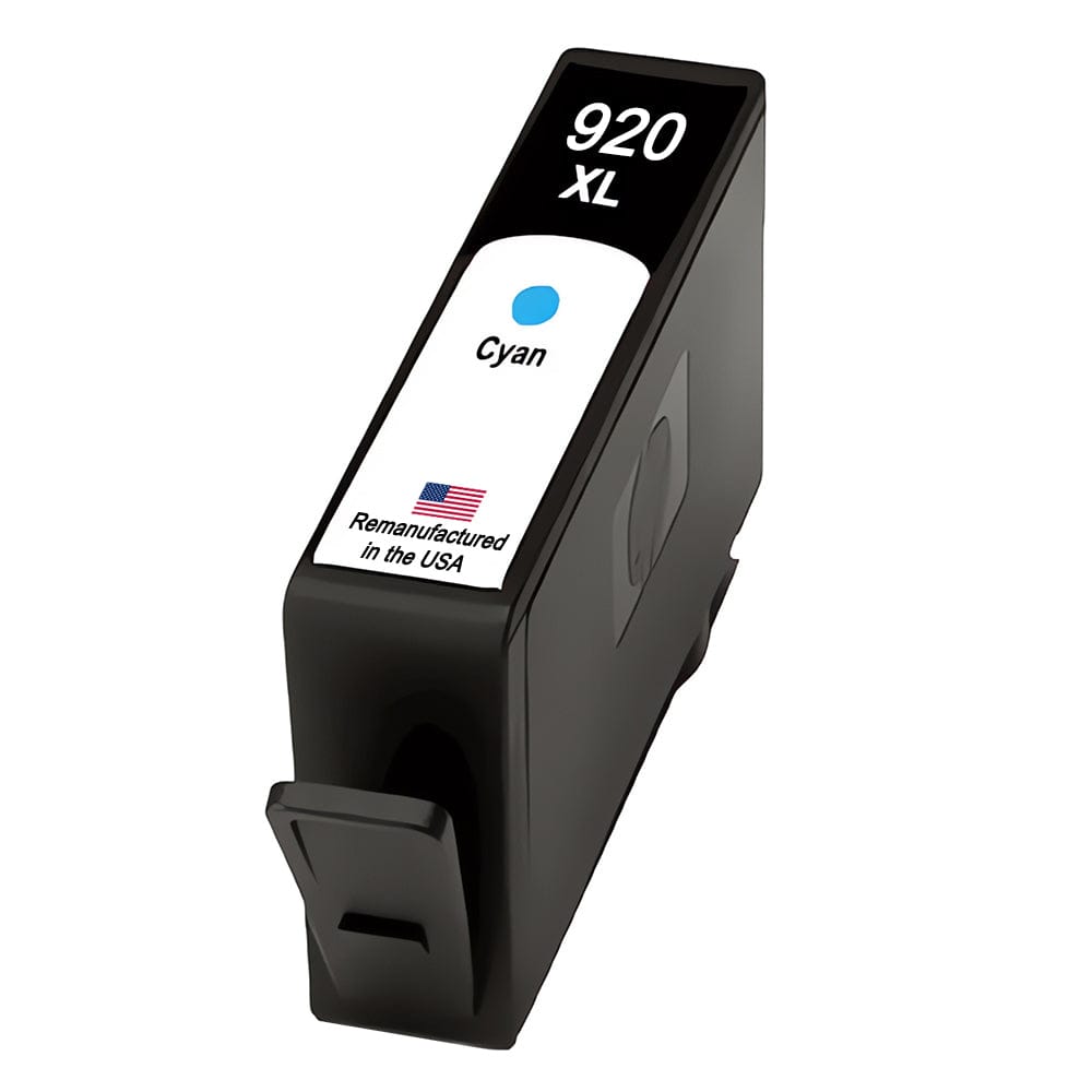U.S. Remanufactured for HP 920XL (CD972AN) Cyan Ink Cartridge - Allprintheads