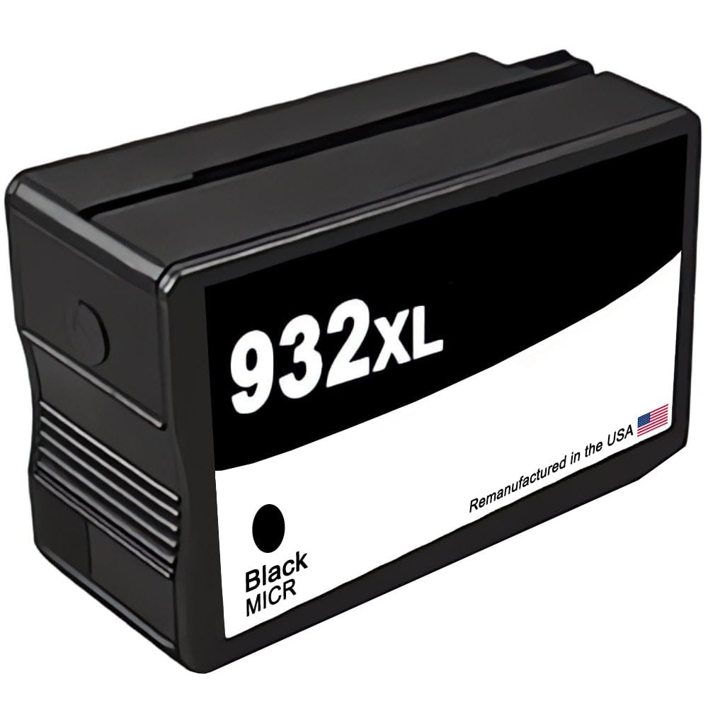 U.S. Remanufactured for HP 932XL (CN053AN) Black MICR Ink Cartridge - Allprintheads